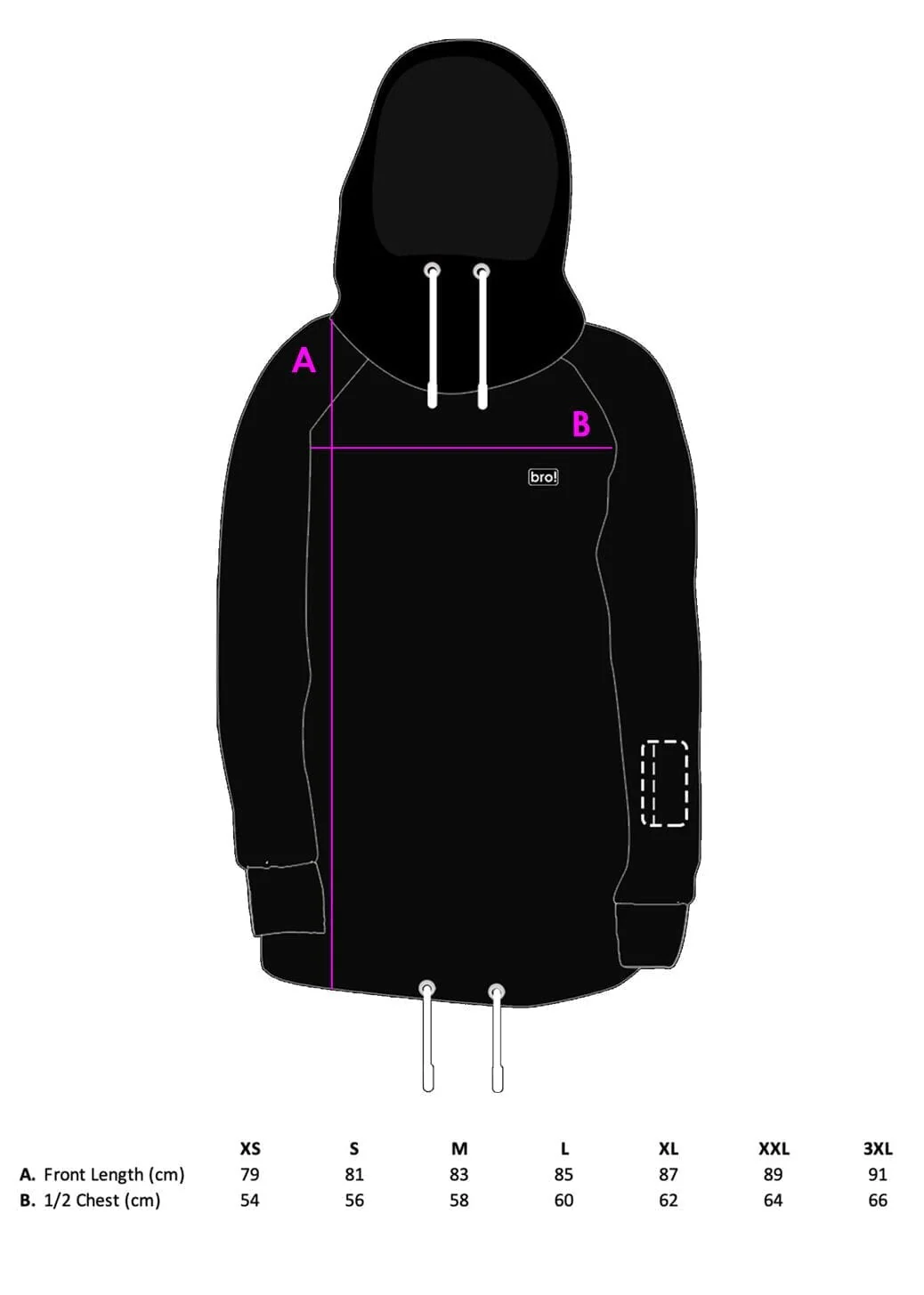 bro! chill n'shred hoodie (slate blue) - Image 11