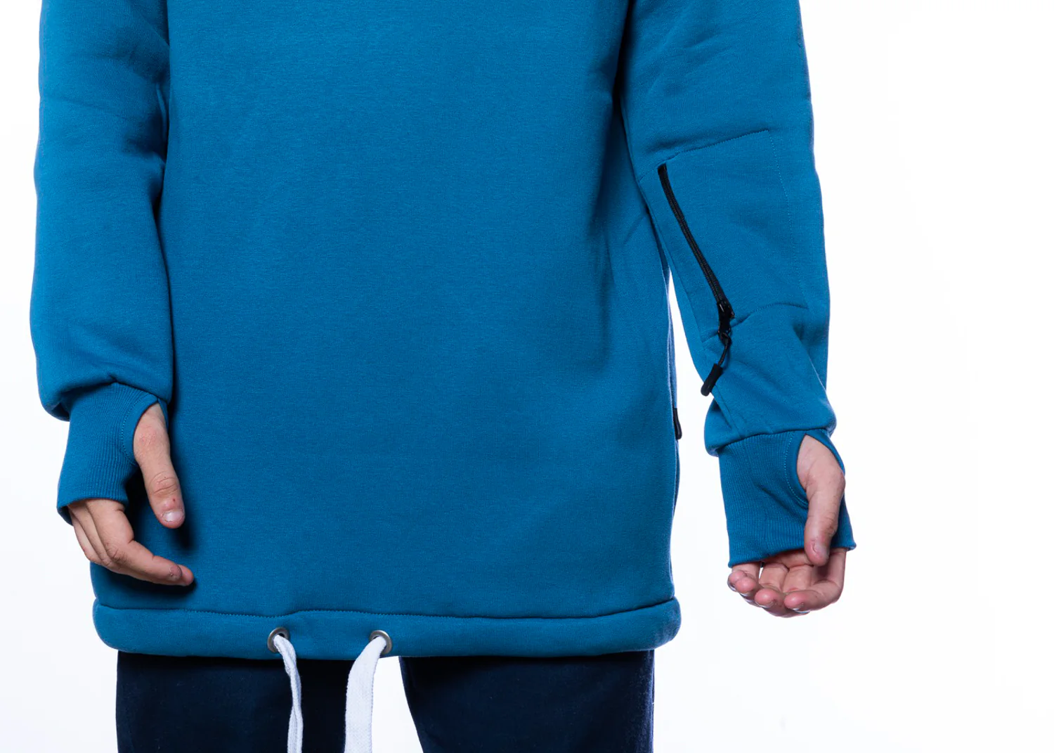 bro! chill n'shred hoodie (slate blue) - Image 9