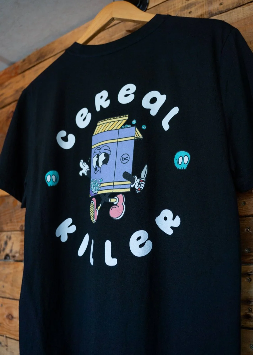 Cereal Killer Tee (Black) - Image 3